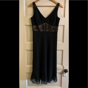 Black Evan-Picone Dress